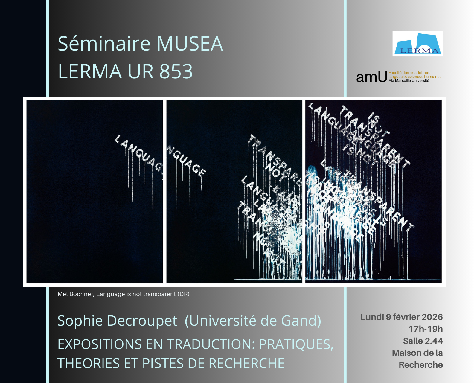 Séminaire MUSEA